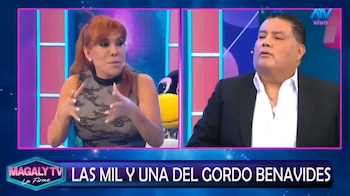Alfredo Benavides asegura que tuvo miedo de trabajar con Magaly Medina. Captura: Magaly TV La Firme.