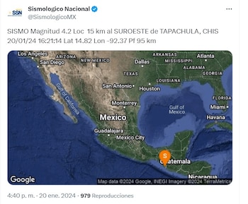 Sismo México