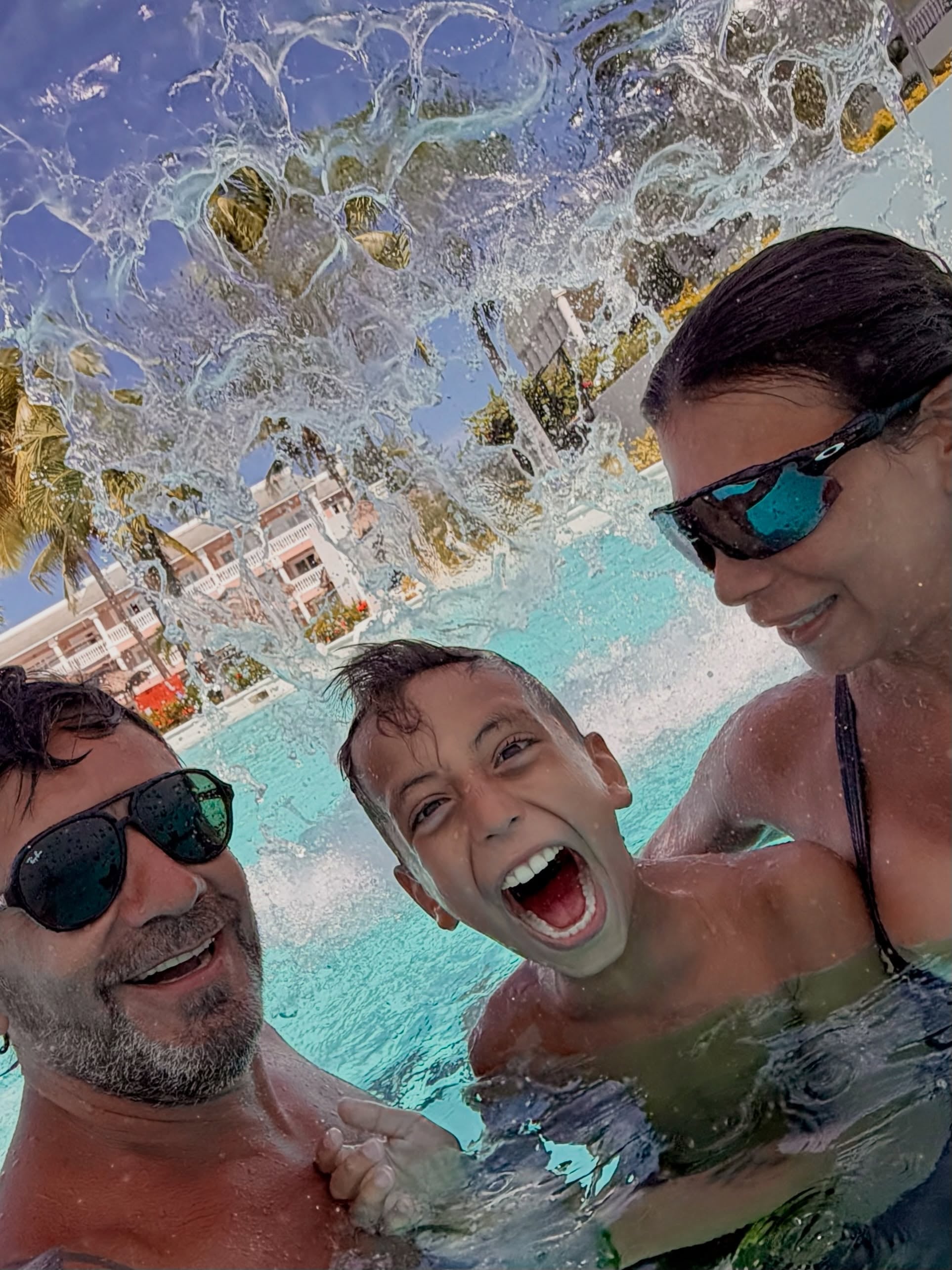 La divertida foto de la familia