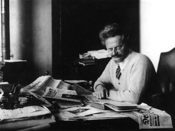 León Trotsky fue aceptado como