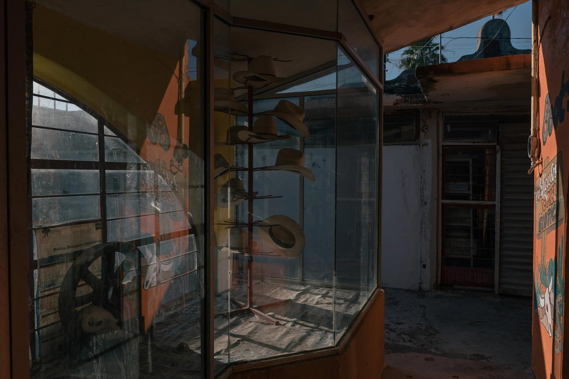 El mercado, ahora abandonado, donde Miriam Rodríguez tenía su tienda de ropa (Nytimes)