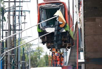 El pasado lunes se registró un accidente entre las estaciones Tezonco y Olivos de la línea 12 del Metro (Foto: EFE/ Carlos Ramírez)