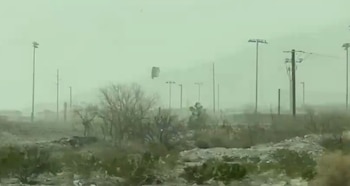 Un trampolín terminó dentro del