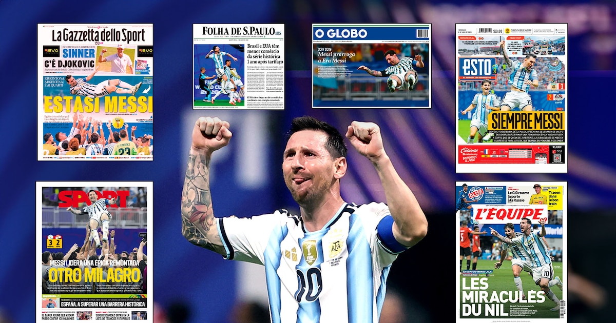 Otro milagro de Messi: la reacción del mundo ante Argentina