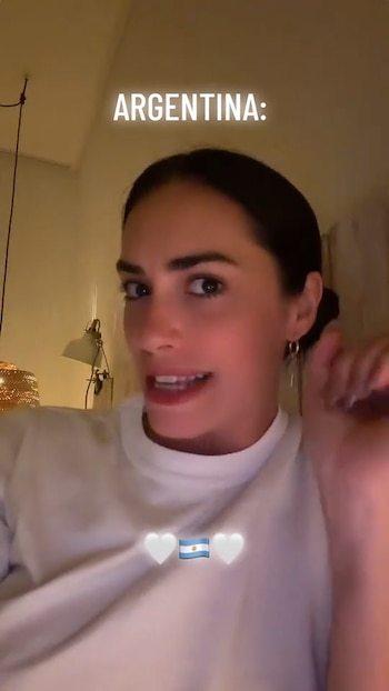 Un video de Lali Espósito se hizo viral respondiendo a las críticas contra la Selección