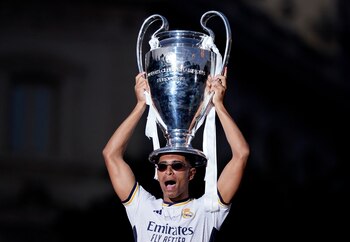 Tras haber ganado la Champions