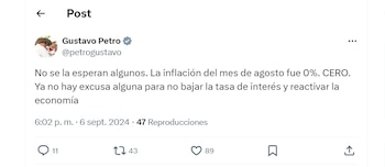 A través de su cuenta