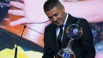 Riquelme, en uno de sus