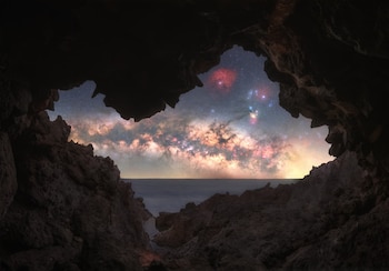 “Galaxia en ascenso” – Anastasia Gulova. Tenerife, Islas Canarias, España (Capture The Atlas)