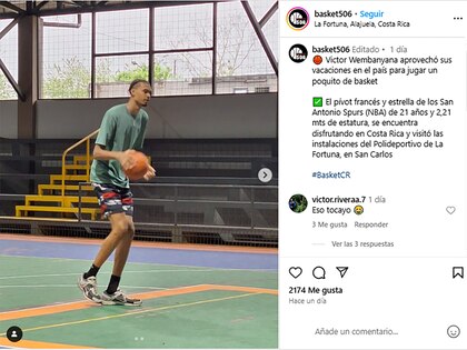 NBA Star's Viral Football Match Wembanyama also played basketball