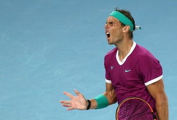 Nadal tuvo varios errores no forzados que le costaron algunos puntos importantes