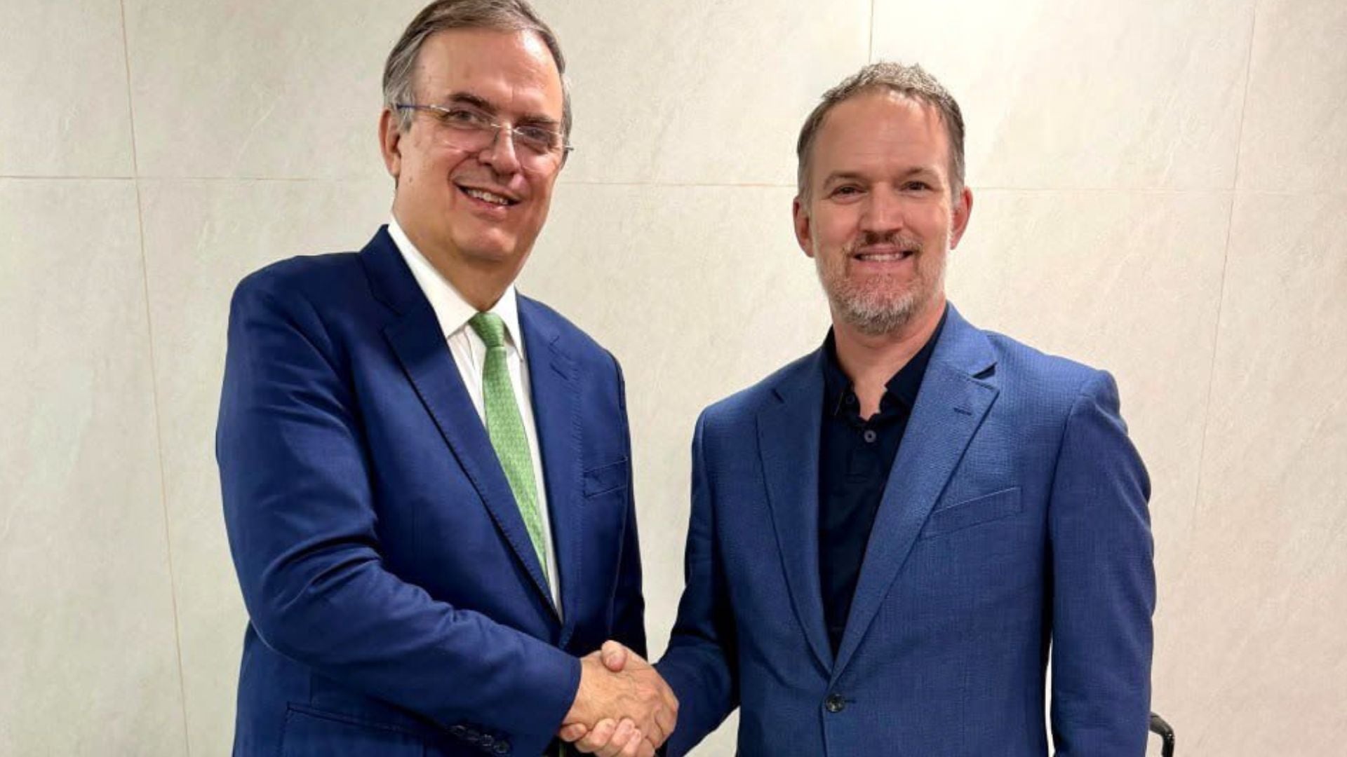 Marcelo Ebrard recibe a Jamieson Greer para la tercera ronda de revisión del T-MEC: hoy se reúne con Sheinbaum