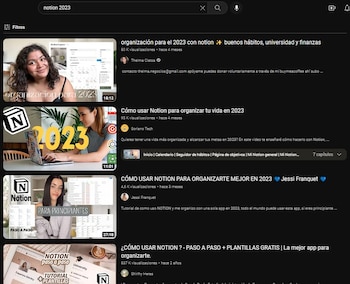 Creadores de contenido en YouTube