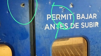 Trenes Argentinos denunció que balearon una formación del tren San Martín en pleno recorrido