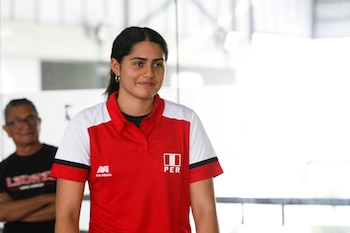 Camila Monge se presentó en Videna para el inicio de un nuevo ciclo de la selección peruana sub 19.