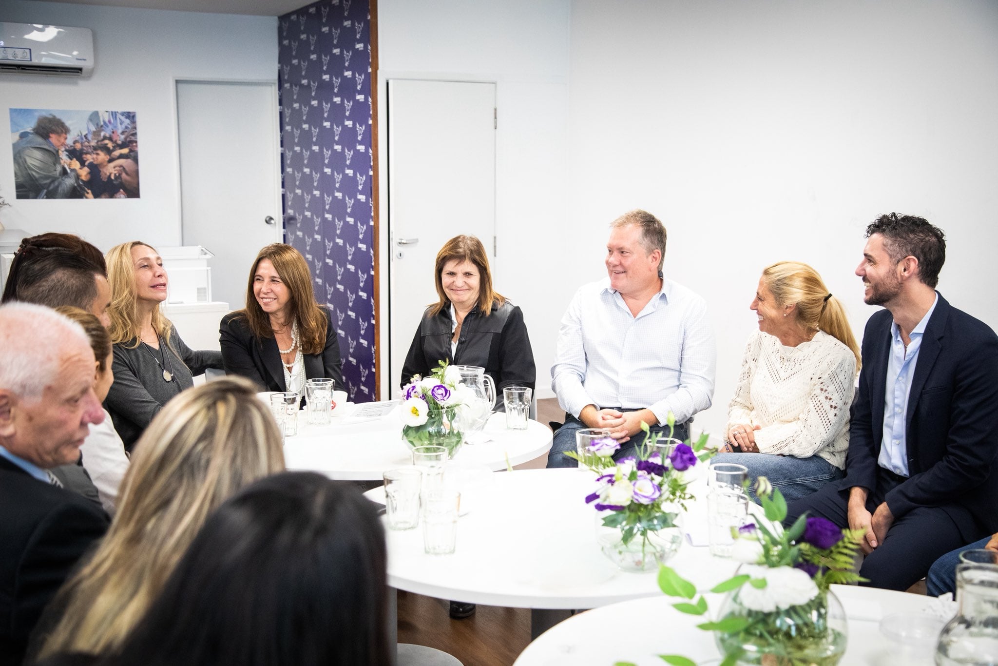 El encuentro de Patricia Bullrich y la conducción de La Libertad Avanza porteña