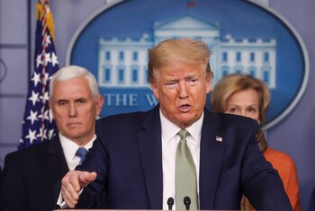 El presidente de Estados Unidos,