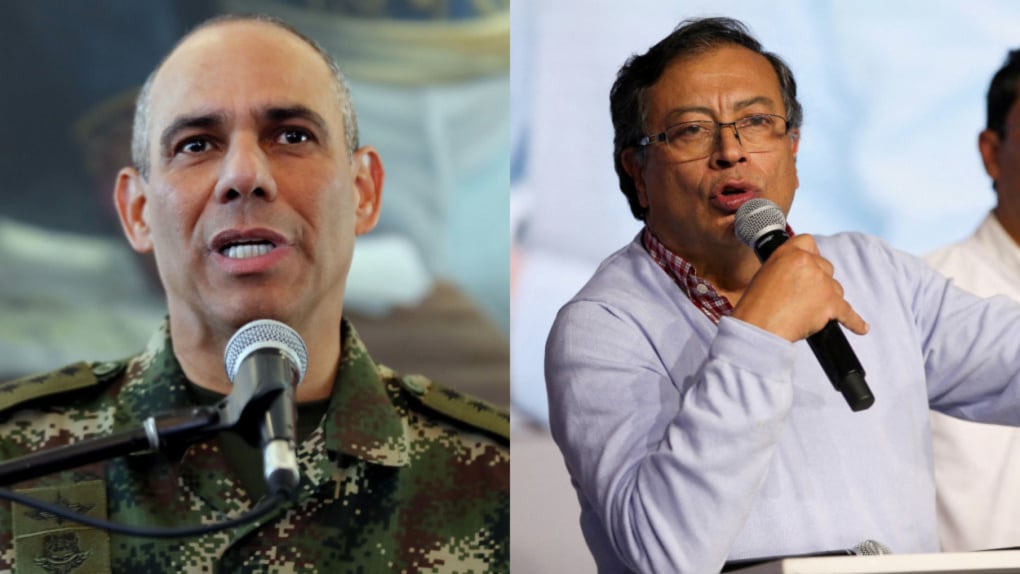 Petro reaccionó a solicitud de audiencia de imputación contra el general (r) Eduardo Zapateiro por la presunta comisión del delito de acoso sexual - crédito Colprensa