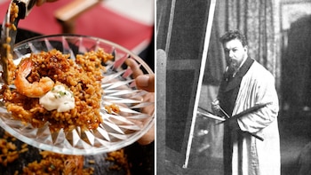 Cómo hacer arroz del senyoret, la receta valenciana de arroz seco con mariscos que ‘se inventó’ el pintor Joaquín Sorolla