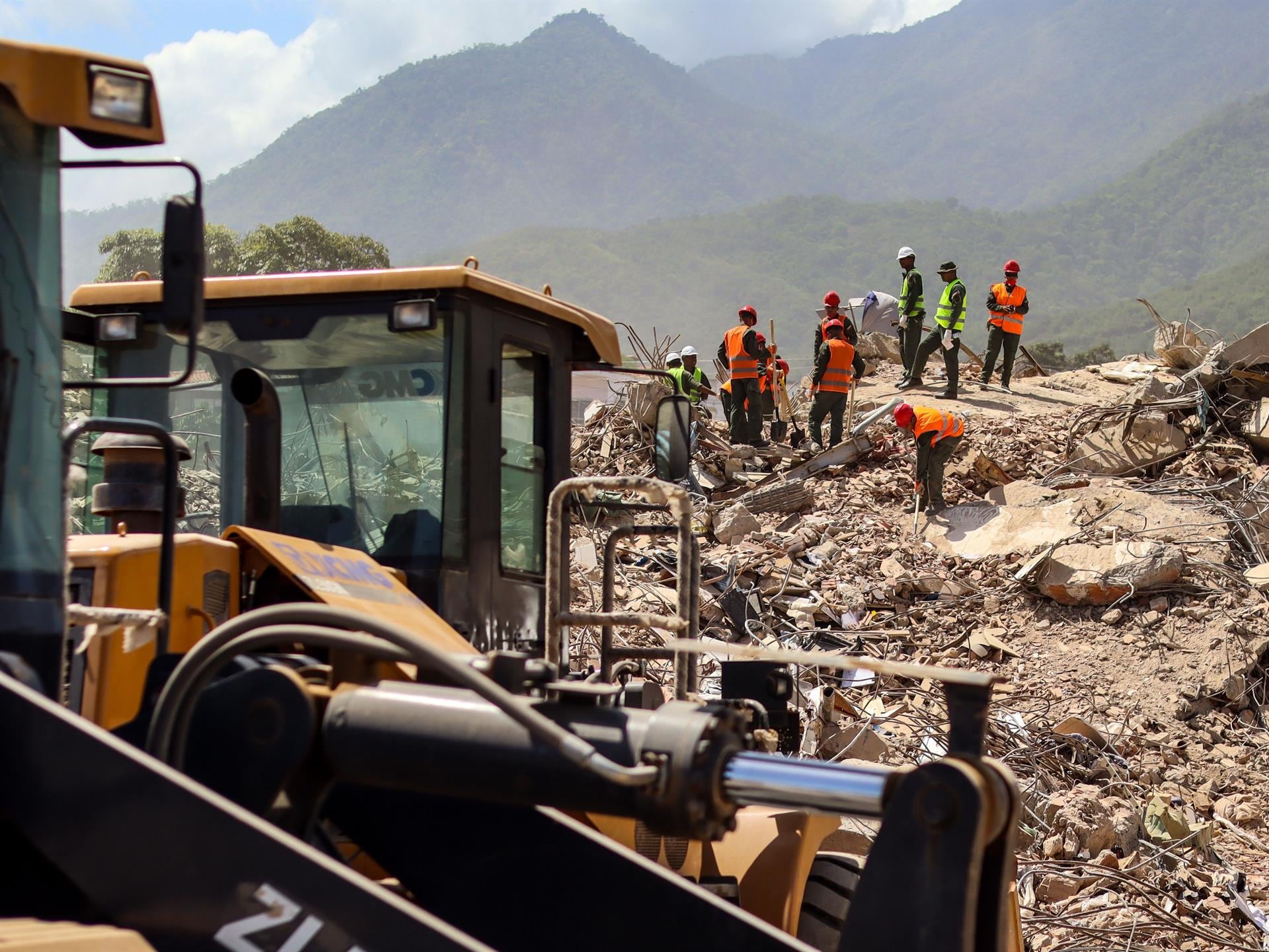 Los muertos por el doble terremoto en Venezuela, aumentan a más de 4.700 - crédito Europa Press
