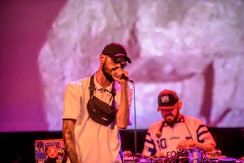 El rapero colombiano N. Hardem,