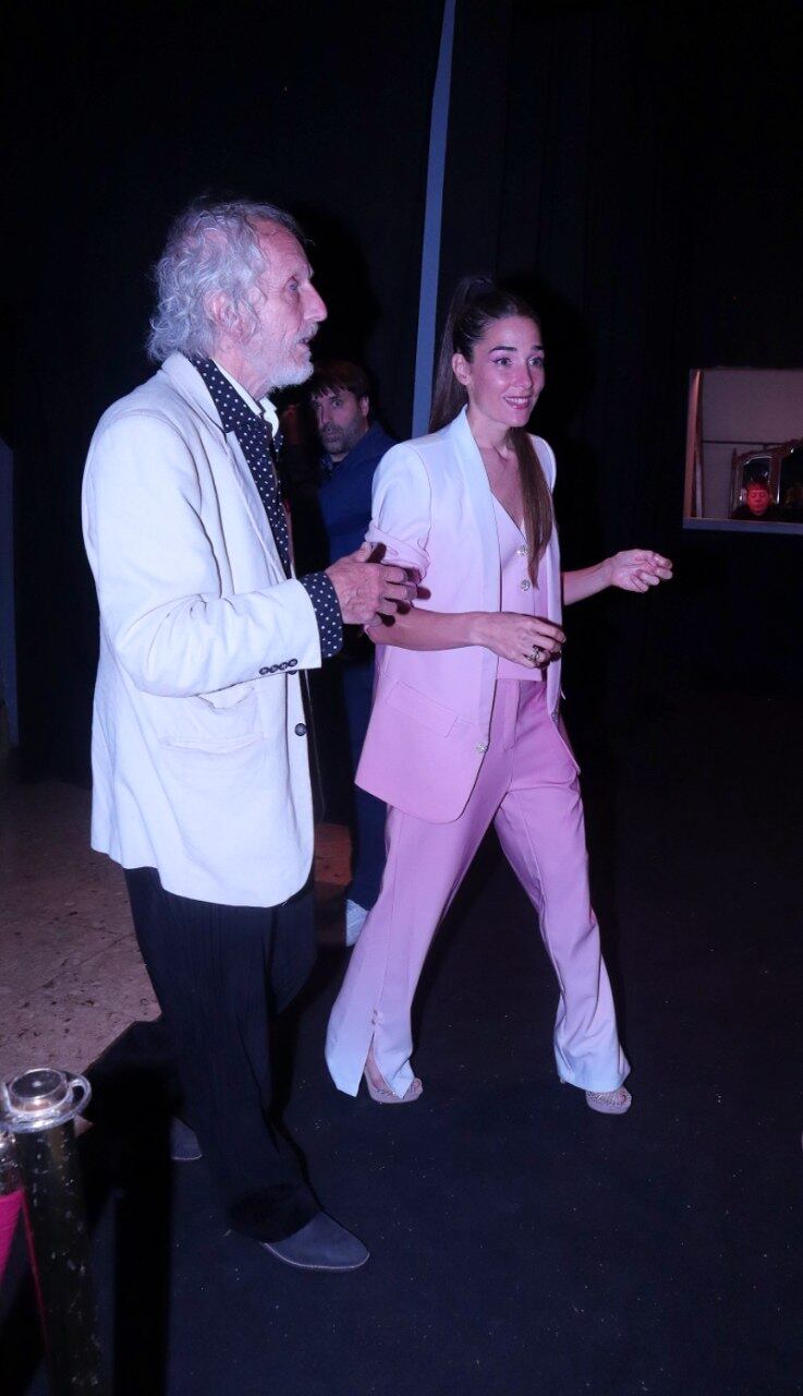 El actor eligió una propuesta relajada y sofisticada, fiel a su estilo personal