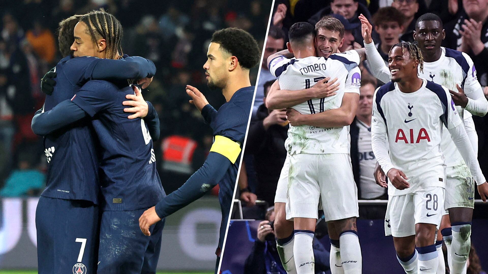 PSG recibe al Tottenham del Cuti Romero