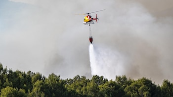Neumólogos alertan de que el humo de los incendios puede empeorar las enfermedades respiratorias y cardiovasculares