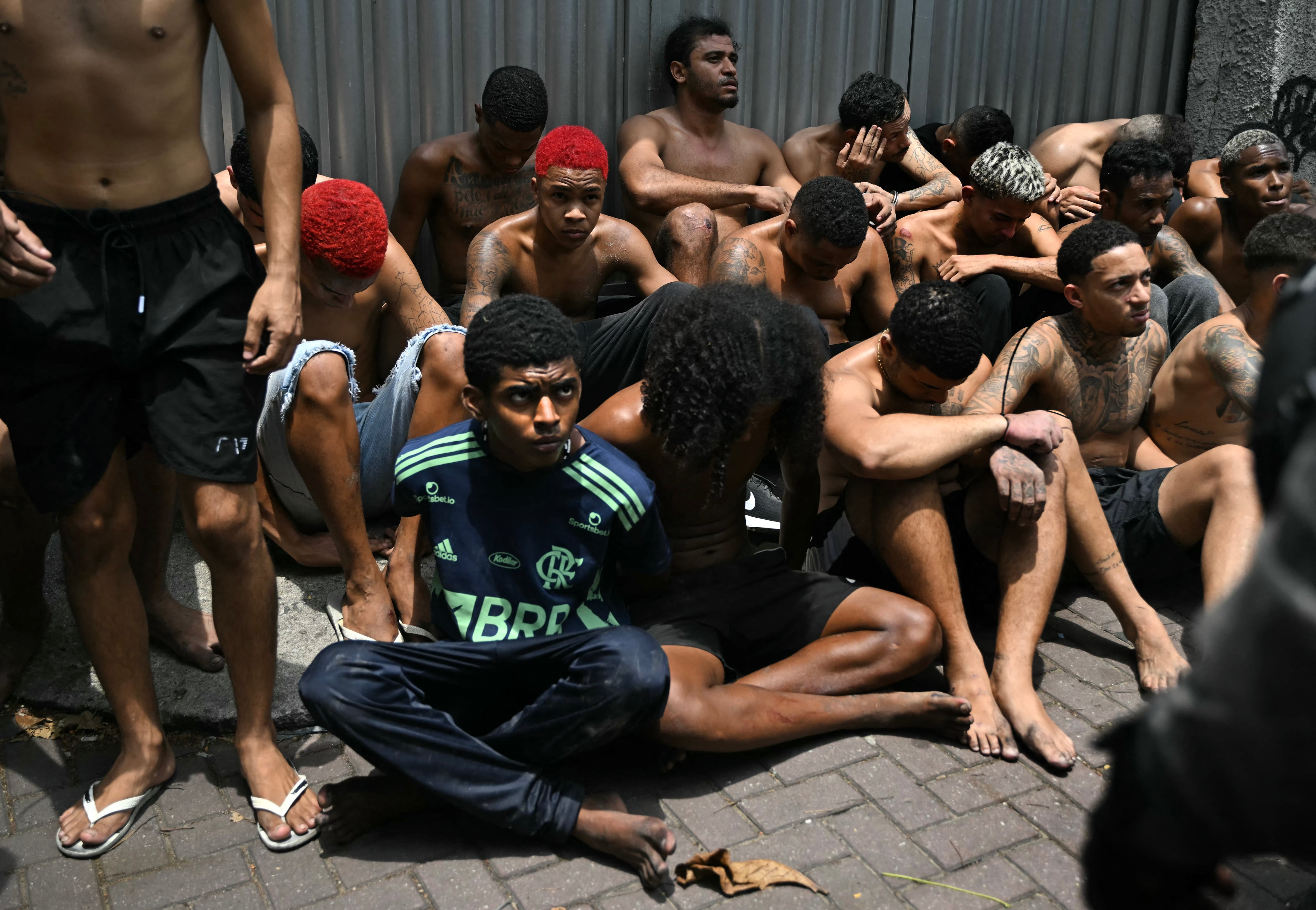 Delincuentes detenidos durante la