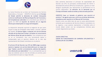 Comunicado Unidiplo - crédito Unidiplo/X