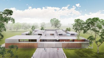 Render de cómo será una