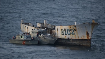 Así hundieron el buque Onjuku donado por Japón a México en la década de los 70, ahora será parte del ecosistema marino