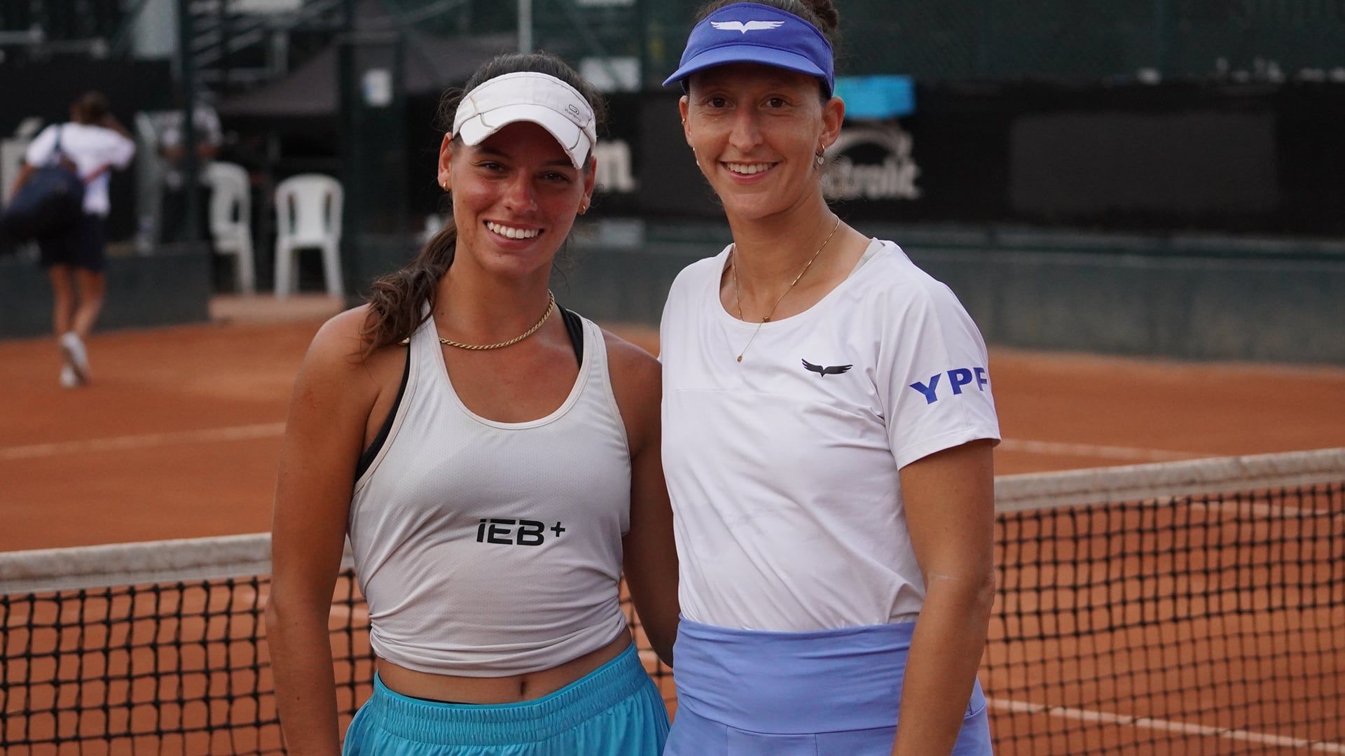 Carla Markus y Nicole Fossa Huergo consiguieron el triunfo ante Chile en Ibagué, Colombia (Crédito: Prensa AAT)