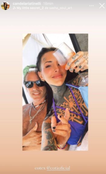 Cande Tinelli y Coti Sorokin