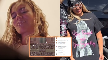 El nombre Stay Focused and Extra Sparkly se popularizó entre los seguidores tras aparecer en una camiseta de Karol G durante los ensayos de Coachella y en publicaciones recientes - crédito @karolg / Instagram