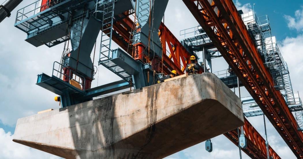 El avance global del proyecto del Metro de Bogotá alcanza el 72,56%, cuando lo esperado para la fecha era del 76,46%, acumulando un rezago de casi 4 puntos porcentuales - crédito Metro de Bogotá