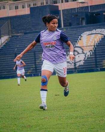 Heidy Padilla sumó minutos en el amistoso entre Alianza Lima y Talleres.