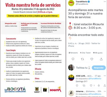 Estos son los diferentes cargos