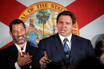 Ron DeSantis, gobernador de Florida