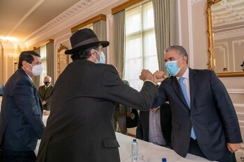 El presidente de Colombia, Iván