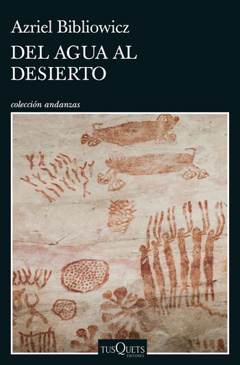 Portada del libro "Del agua del desierto", de Azriel Bibliowicz.