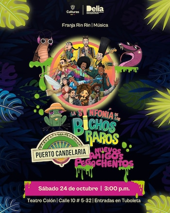 El mismo día de la función, a las 11:00 a. m., el equipo de Mediación del CNA ofrecerá el taller “Baila como un bicho raro”, una actividad enmarcada en Aventuras Familiares, la programación del espacio Delia.