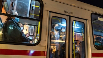 Imagen del transporte público en