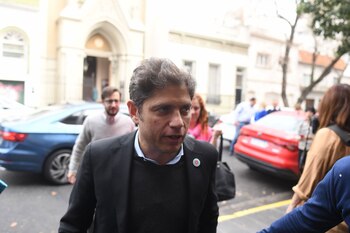El gobernador bonaerense Axel Kicillof