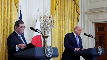 Trump e Ishiba reforzaron su