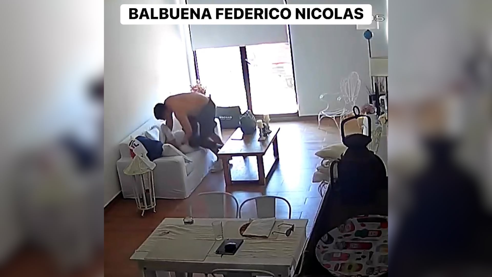 Las imágenes muestran los brutales castigos que Federico Balbuena le aplicó a Camila.