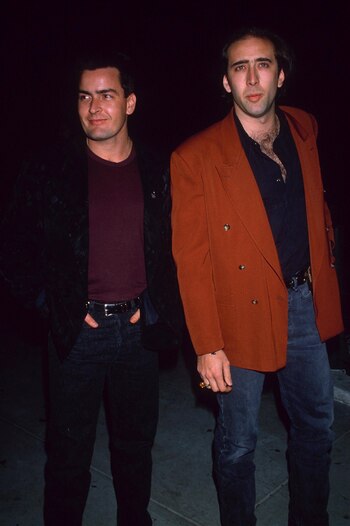 Charlie Sheen dejó por un