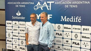 Javier Frana afirmó en la conferencia de prensa que su gestión será una continuidad de la anterior y que hay muchas cosas positivas (Foto: Prensa AAT)