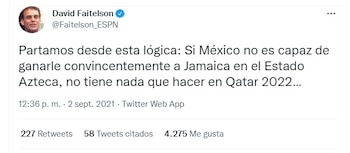 David Faitelson contra la selección