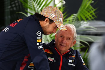 Helmut Marko volvió a efectuar